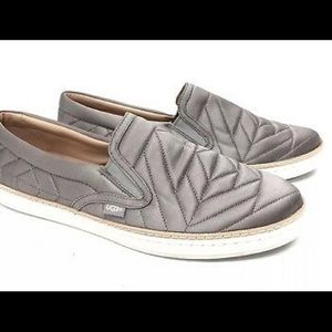 Ugg Australian soledad quilted sneakers Grey NEW